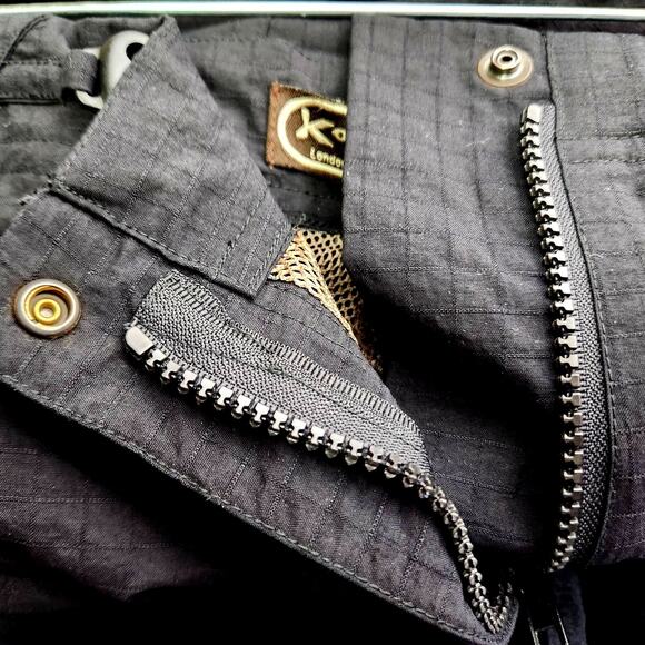 Komodo UK Snow Pants Size 3 (UK 12) Black Nylon Eco Friendly Water Resistant - Picture 7 of 16